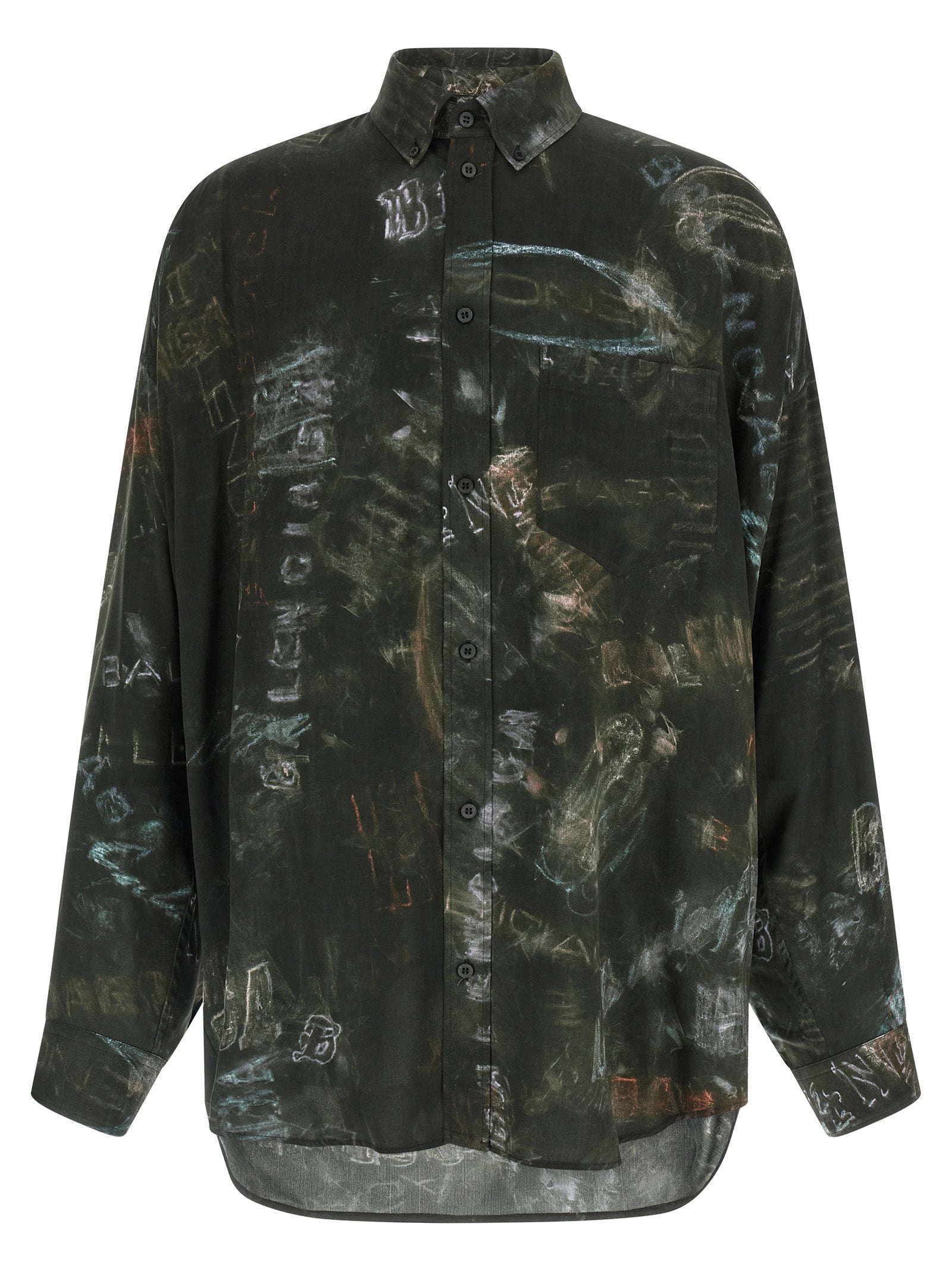 Balenciaga Black Viscose Blouse Balenciaga