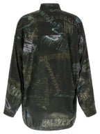Balenciaga Black Viscose Blouse Balenciaga
