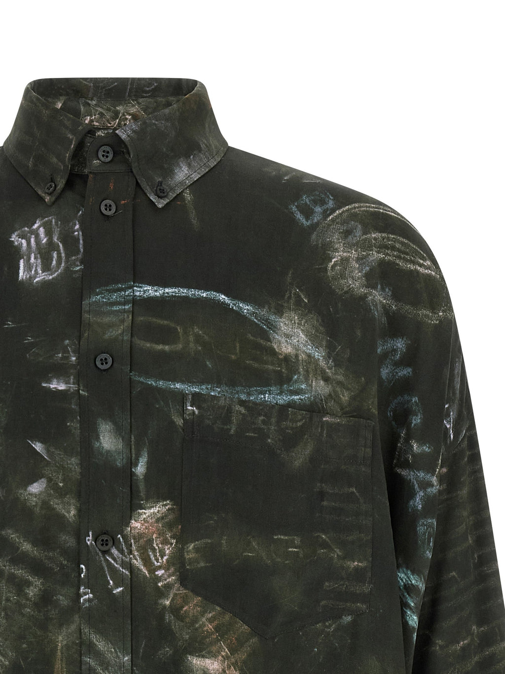 Balenciaga Black Viscose Blouse Balenciaga