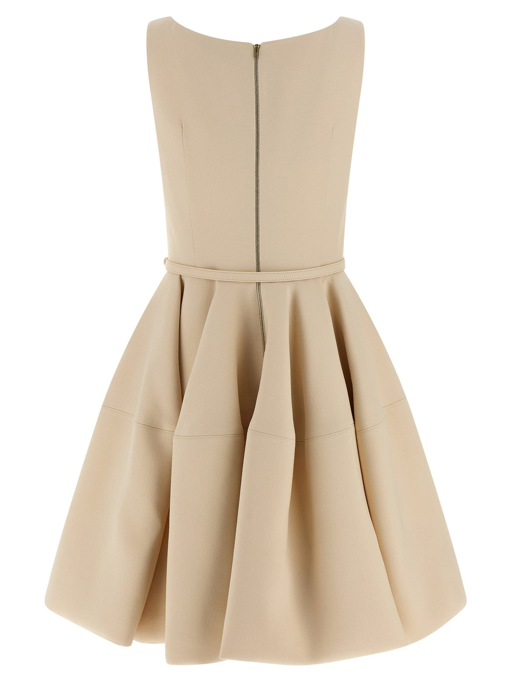 Fendi Multicolor Wool Short Dress Fendi