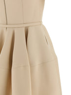 Fendi Multicolor Wool Short Dress Fendi