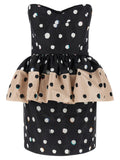 Fendi Black Silk Short Dress Fendi