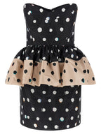 Fendi Black Silk Short Dress Fendi