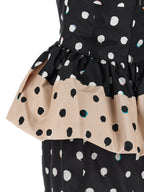 Fendi Black Silk Short Dress Fendi