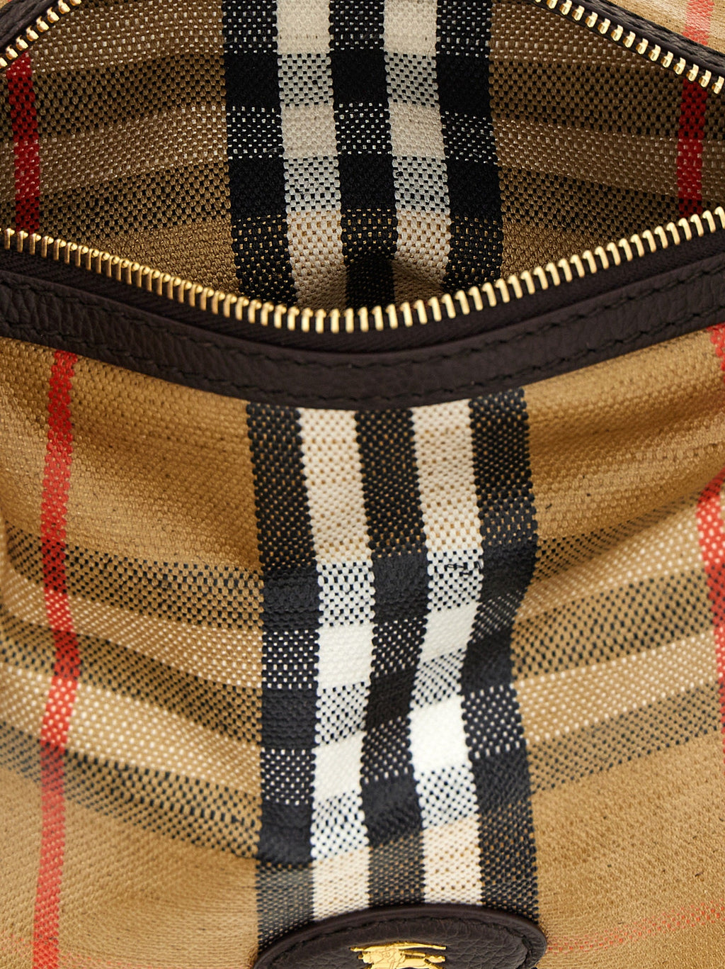 Burberry Beige Cotton Handbag Burberry