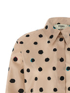 Fendi Multicolor Silk Blouse Fendi