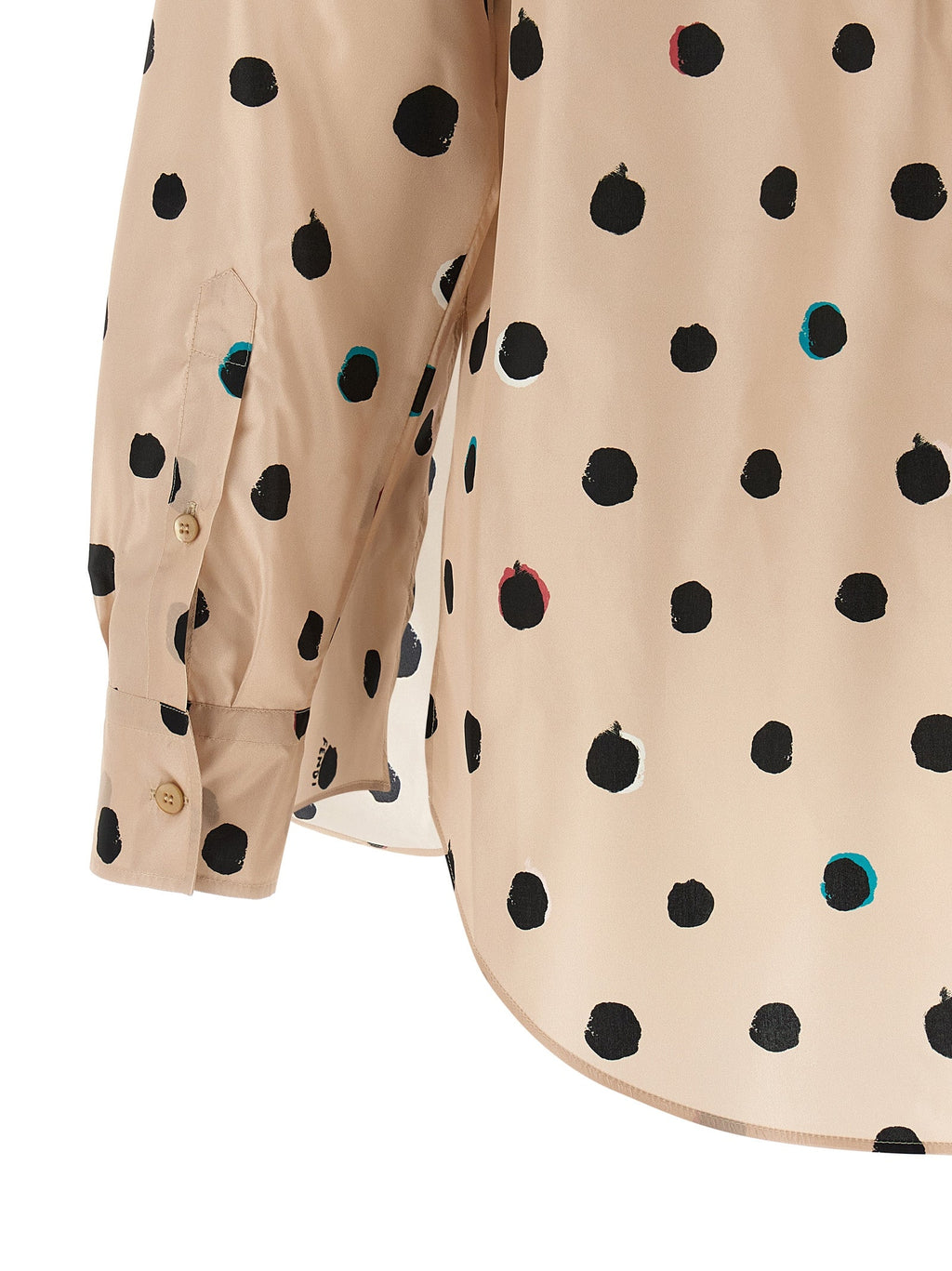 Fendi Multicolor Silk Blouse Fendi
