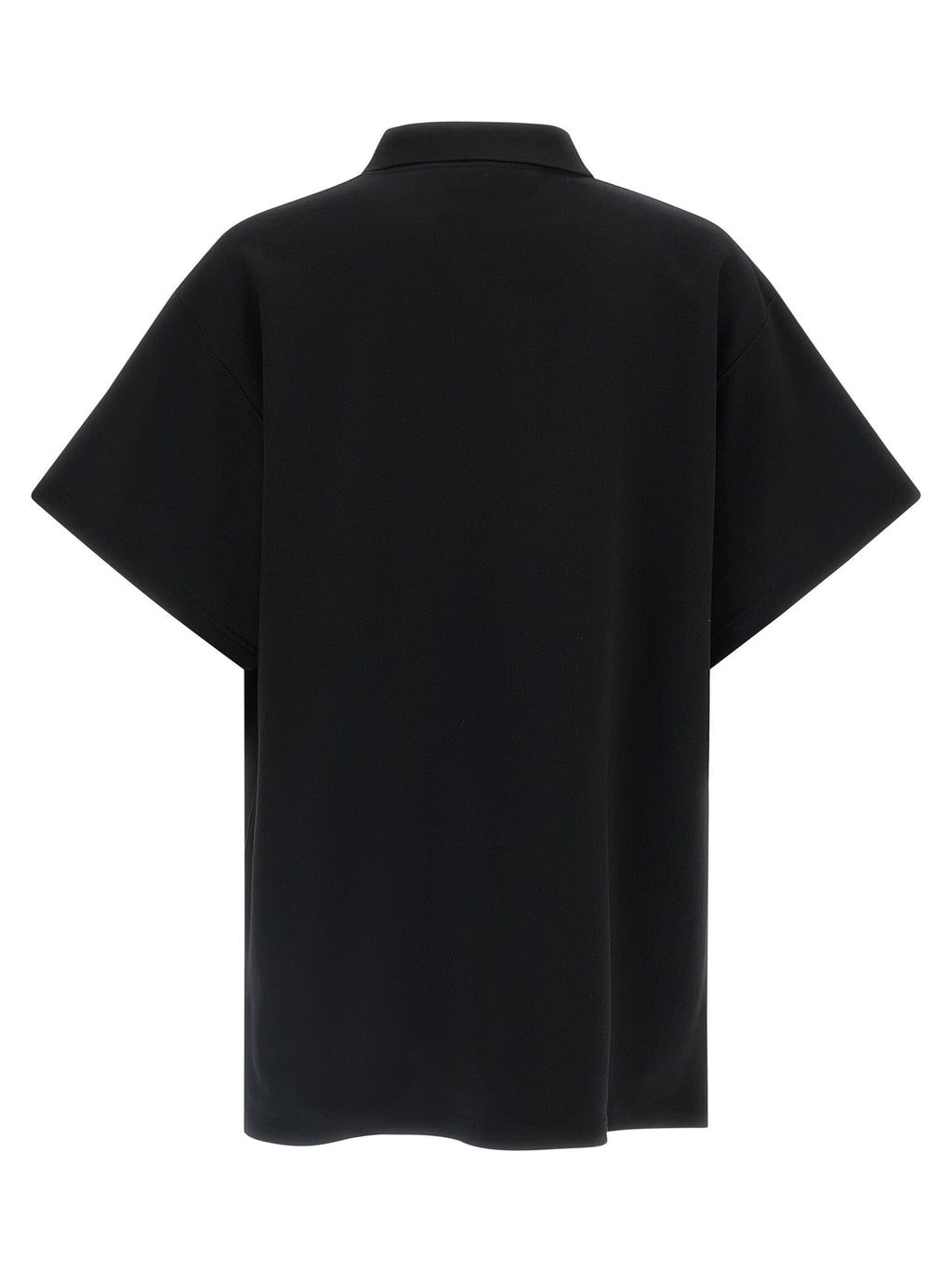 Balenciaga Black Cotton Polo Shirt Balenciaga
