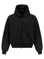 Balenciaga Black Cotton Sweatshirt Balenciaga