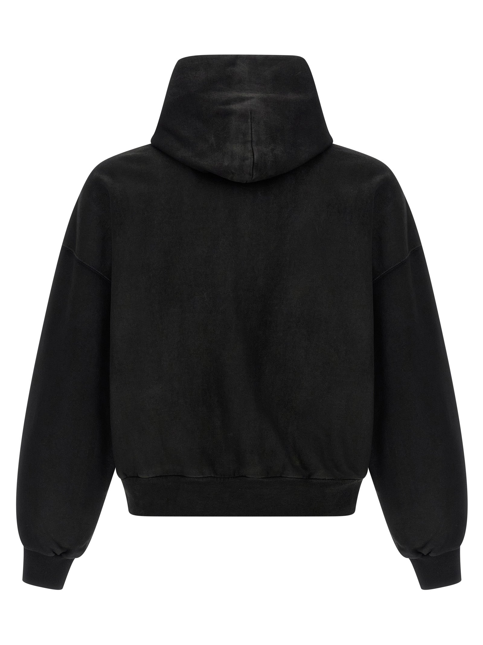 Balenciaga Black Cotton Sweatshirt Balenciaga