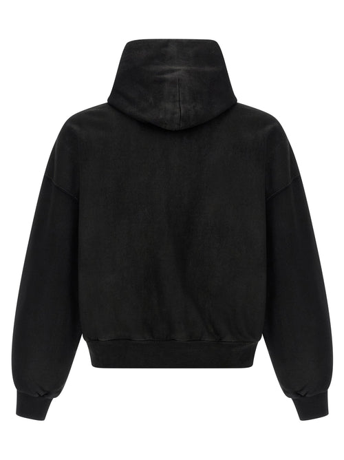 Balenciaga Black Cotton Sweatshirt Balenciaga