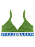 Versace Bicolor Cotton Bra Versace