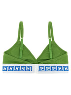 Versace Bicolor Cotton Bra Versace