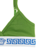 Versace Bicolor Cotton Bra Versace