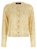 Versace Bicolor Silk Cardigan Versace