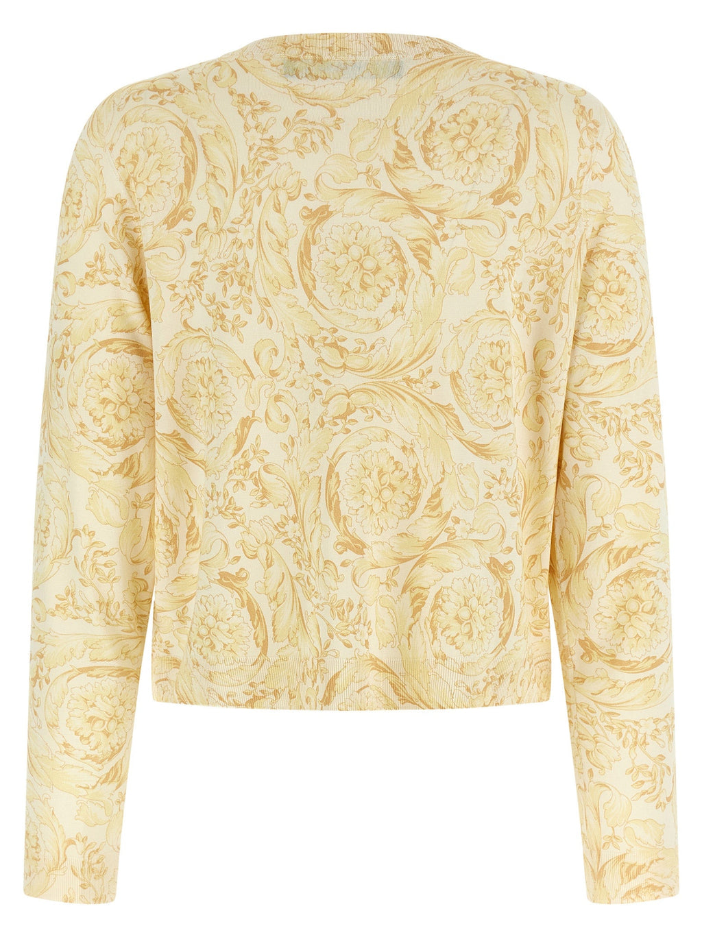 Versace Bicolor Silk Cardigan Versace