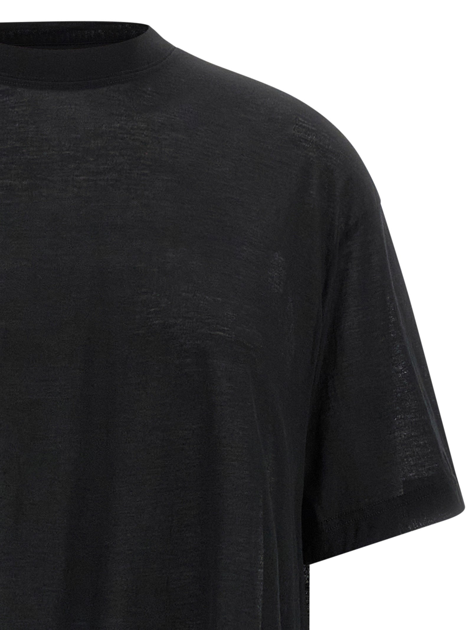 Balenciaga Black Cotton Casual Dress Balenciaga