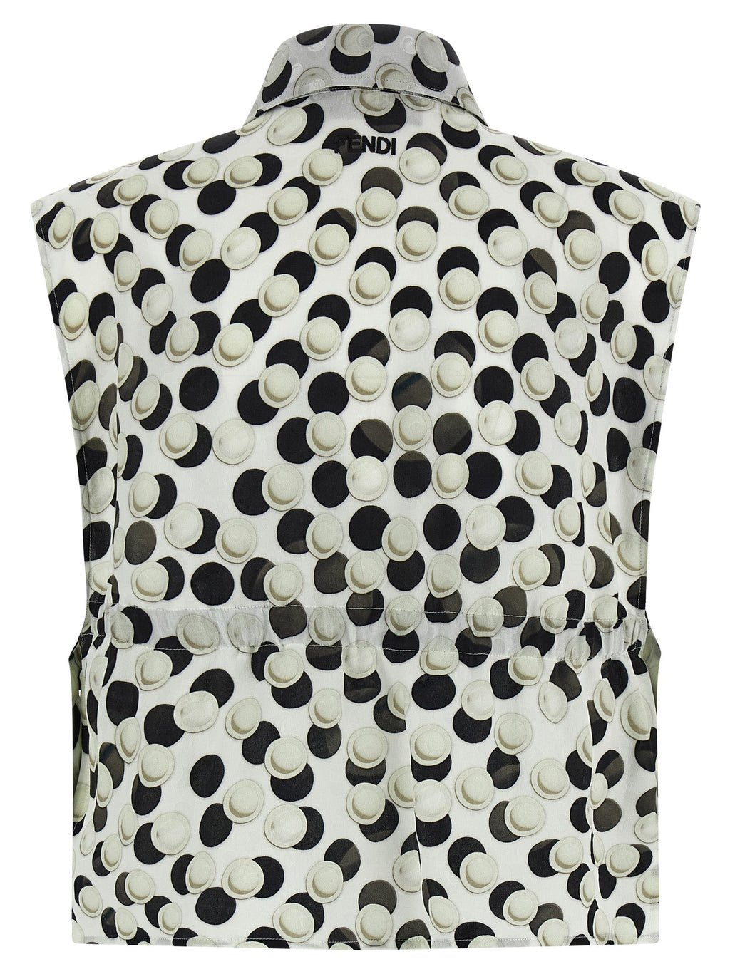 Fendi Multicolor Silk Pattern Shirt Fendi