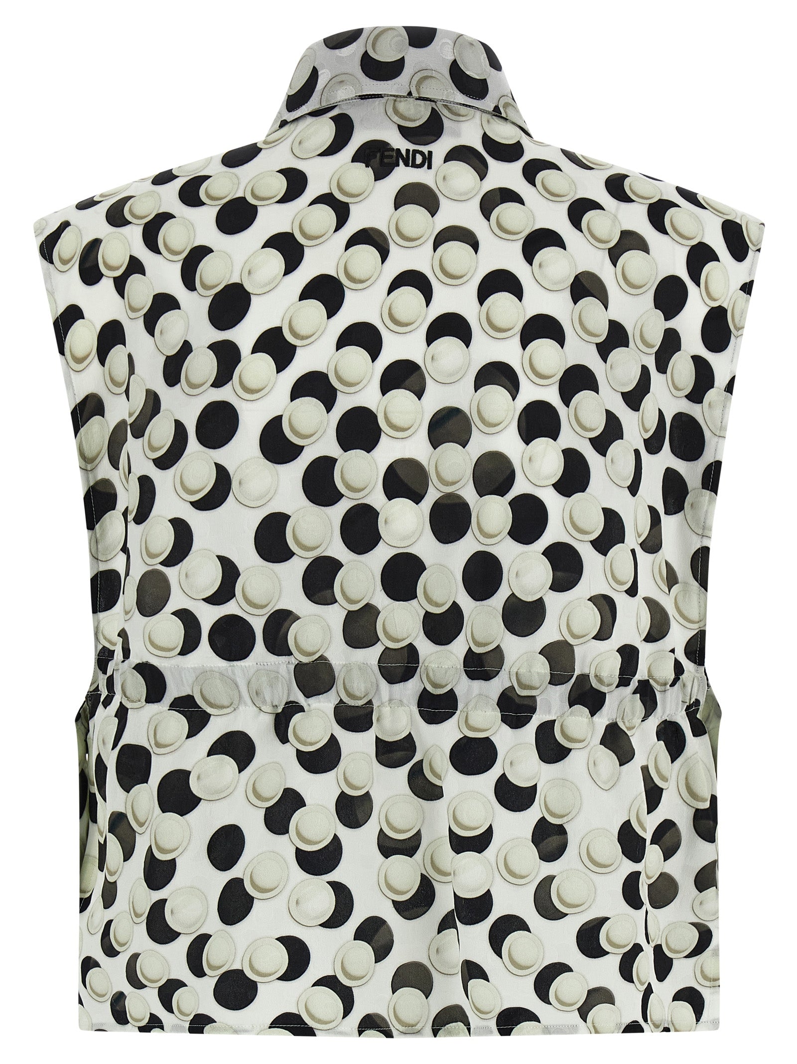 Fendi Multicolor Silk Pattern Shirt Fendi