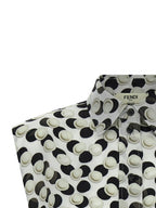 Fendi Multicolor Silk Pattern Shirt Fendi