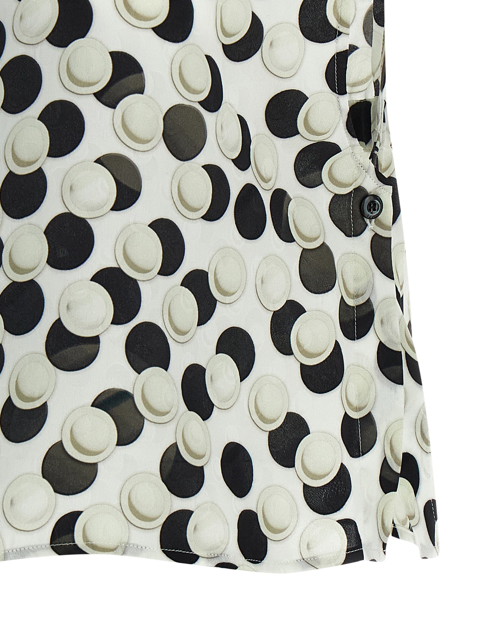 Fendi Multicolor Silk Pattern Shirt Fendi