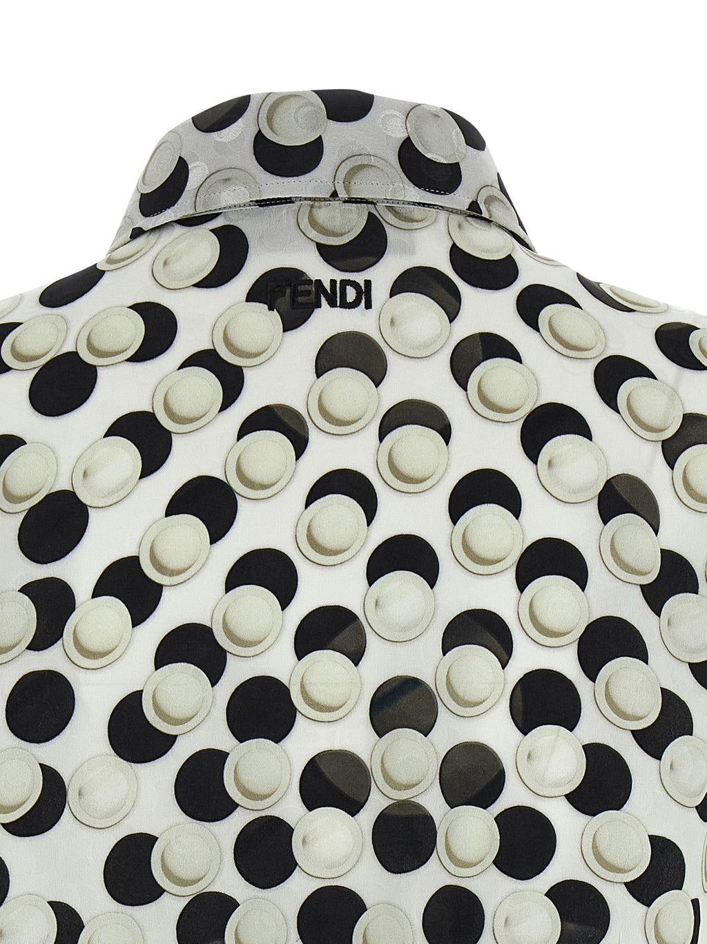 Fendi Multicolor Silk Pattern Shirt Fendi