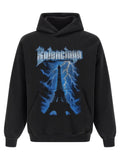 Balenciaga Black Cotton Sweatshirt Balenciaga