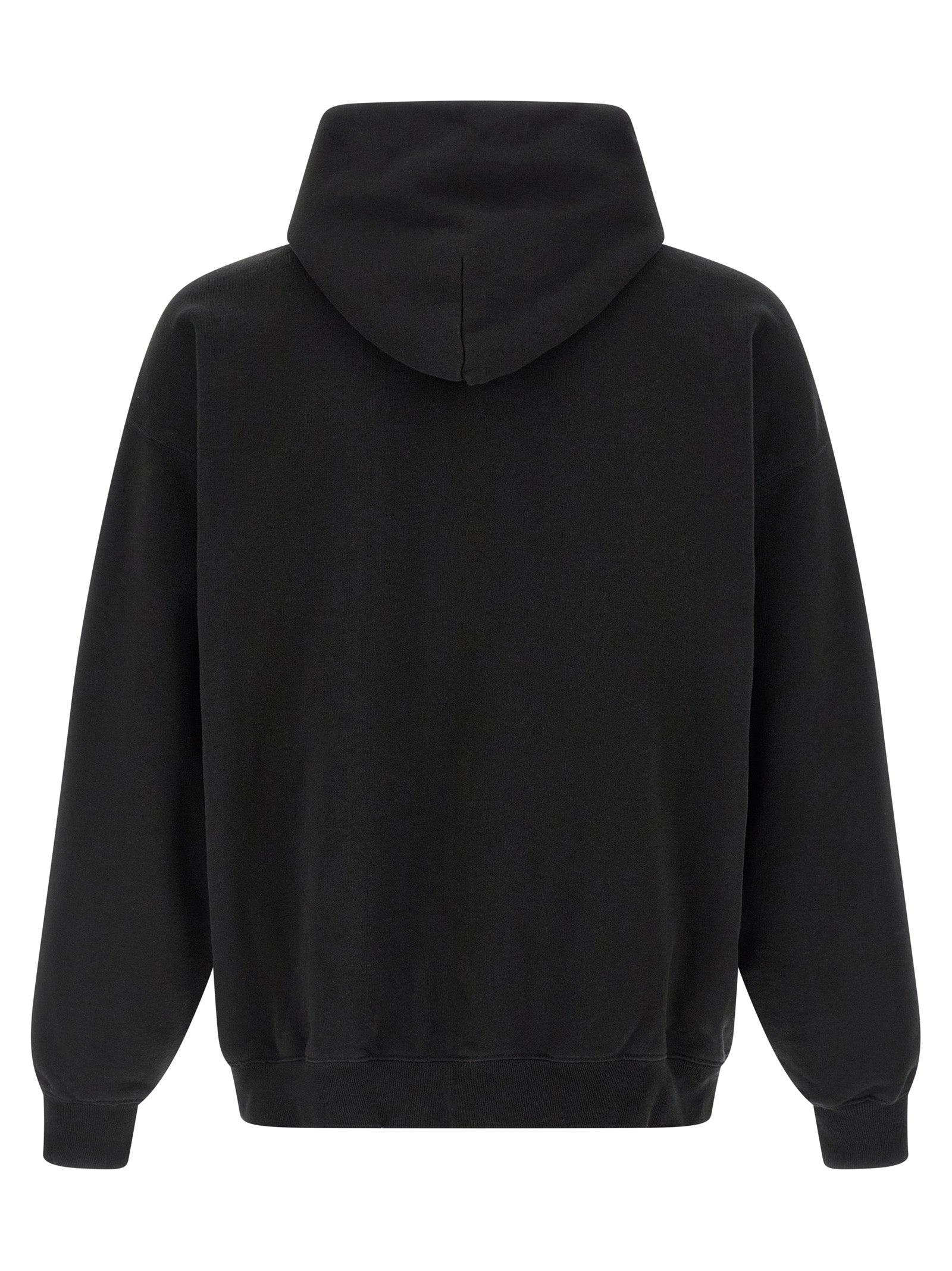 Balenciaga Black Cotton Sweatshirt Balenciaga