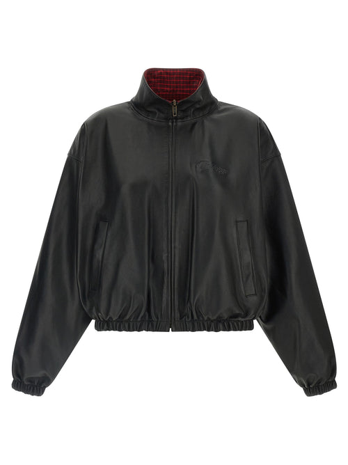 Balenciaga Black Lamb Leather Leather Jacket Balenciaga