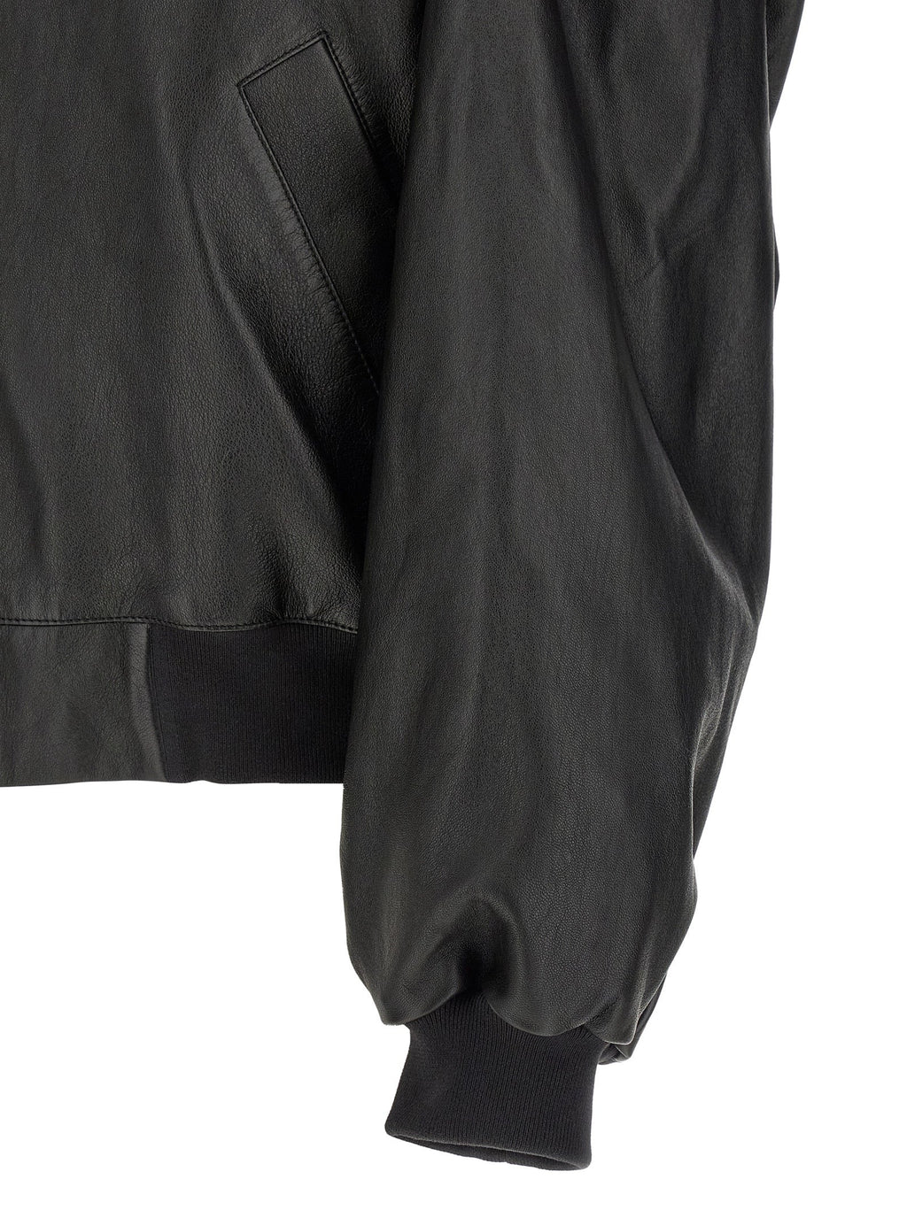 Balenciaga Black Lamb Leather Leather Jacket Balenciaga