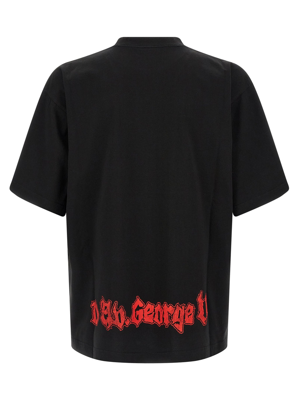 Balenciaga Black Cotton T-Shirt Balenciaga
