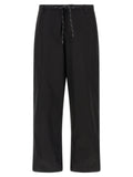 Balenciaga Black Cotton Chino Pants Balenciaga