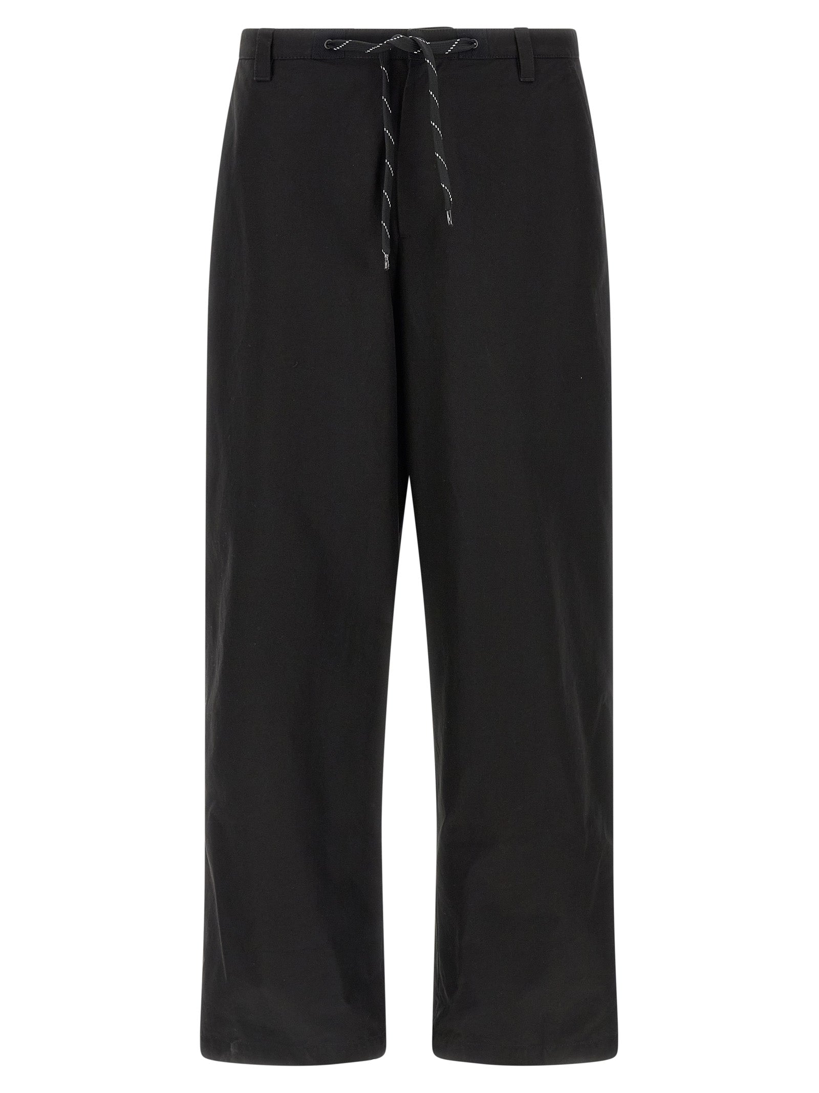 Balenciaga Black Cotton Chino Pants Balenciaga