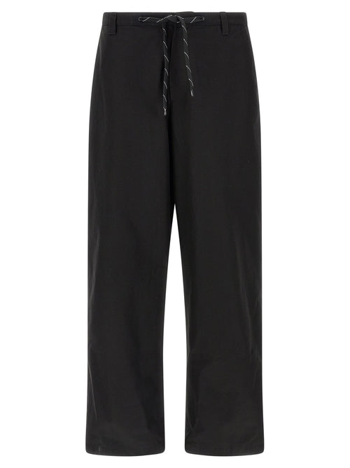 Balenciaga Black Cotton Chino Pants Balenciaga