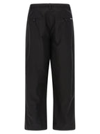 Balenciaga Black Cotton Chino Pants Balenciaga