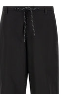 Balenciaga Black Cotton Chino Pants Balenciaga