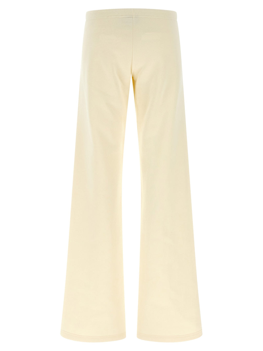 Balenciaga White Cotton Flared Pants Balenciaga