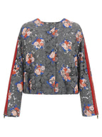 Fendi Gray Cotton Blazer Fendi