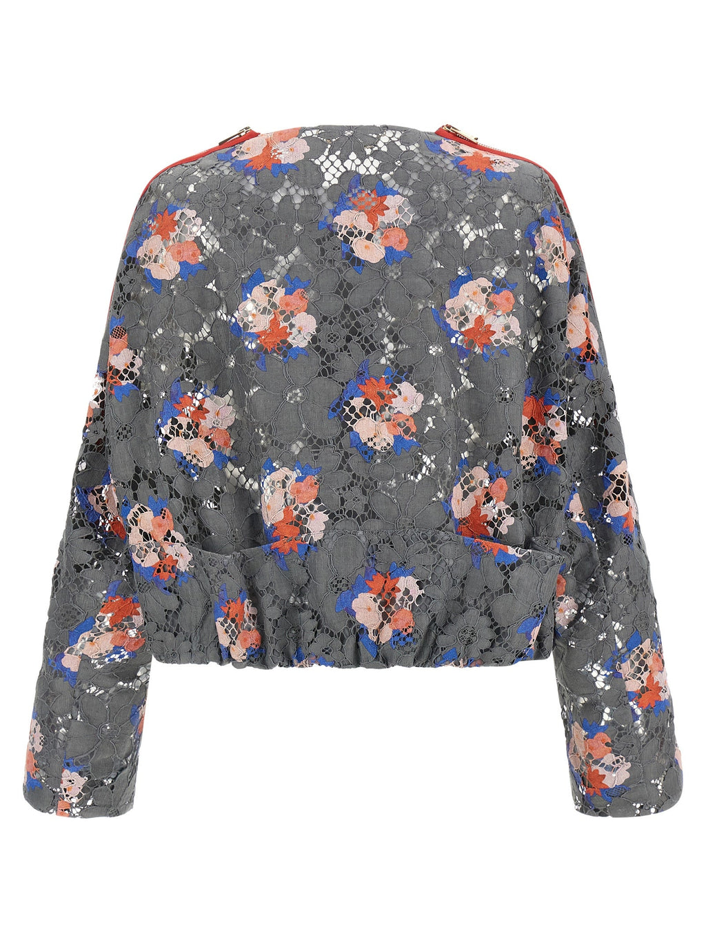 Fendi Gray Cotton Blazer Fendi