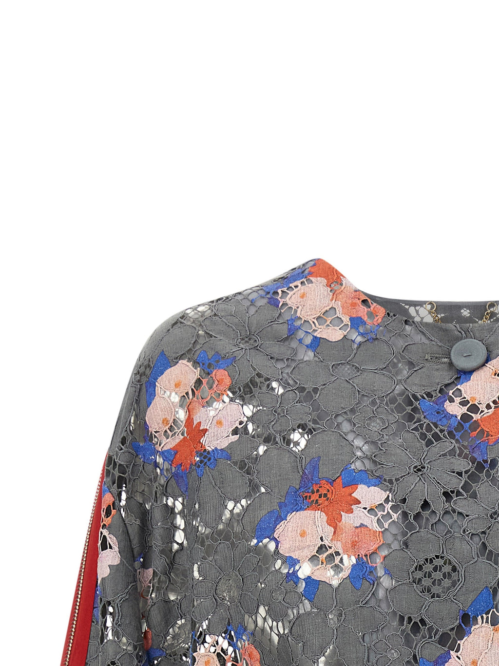 Fendi Gray Cotton Blazer Fendi