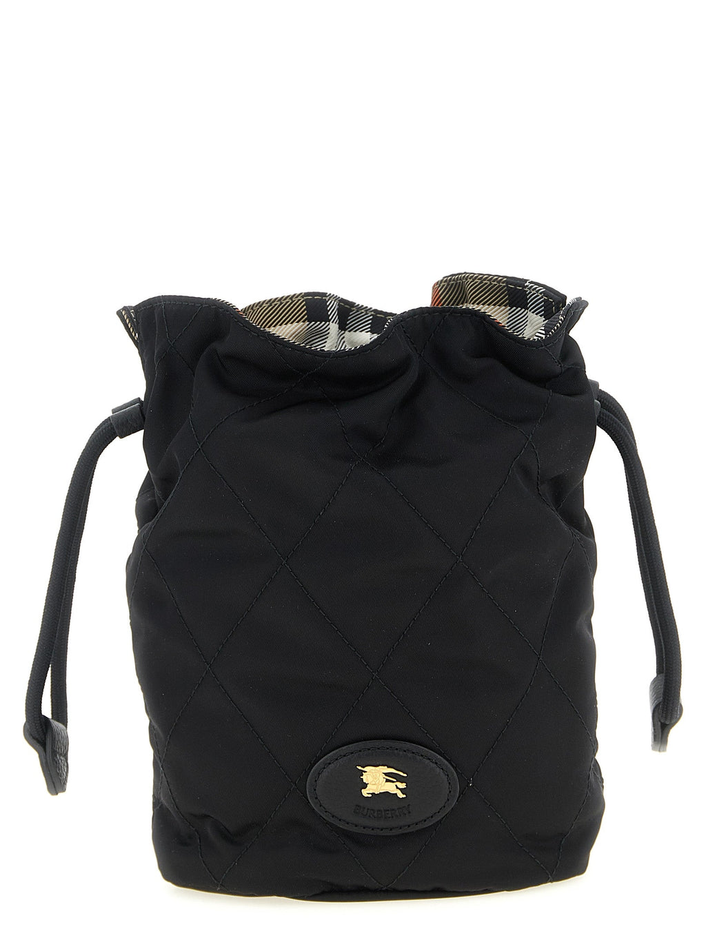 Burberry Black Polyamide Clutch Bag Burberry