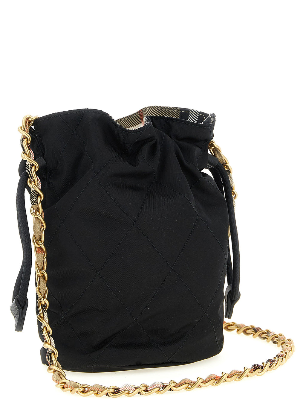 Burberry Black Polyamide Clutch Bag Burberry