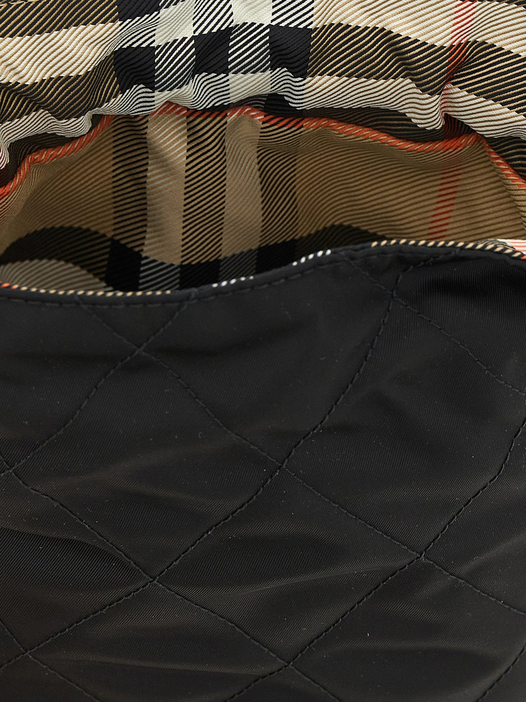 Burberry Black Polyamide Clutch Bag Burberry