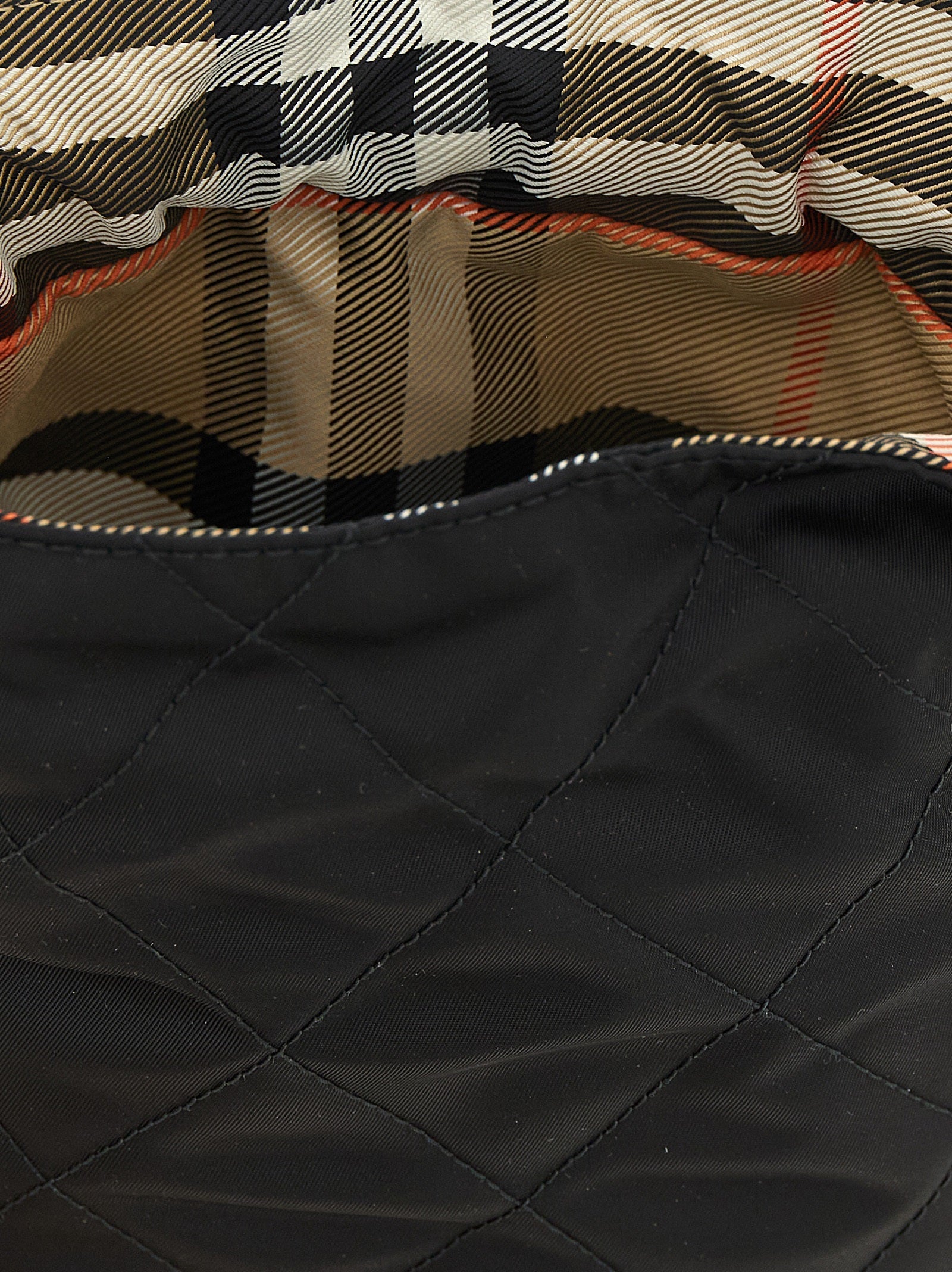 Burberry Black Polyamide Clutch Bag Burberry