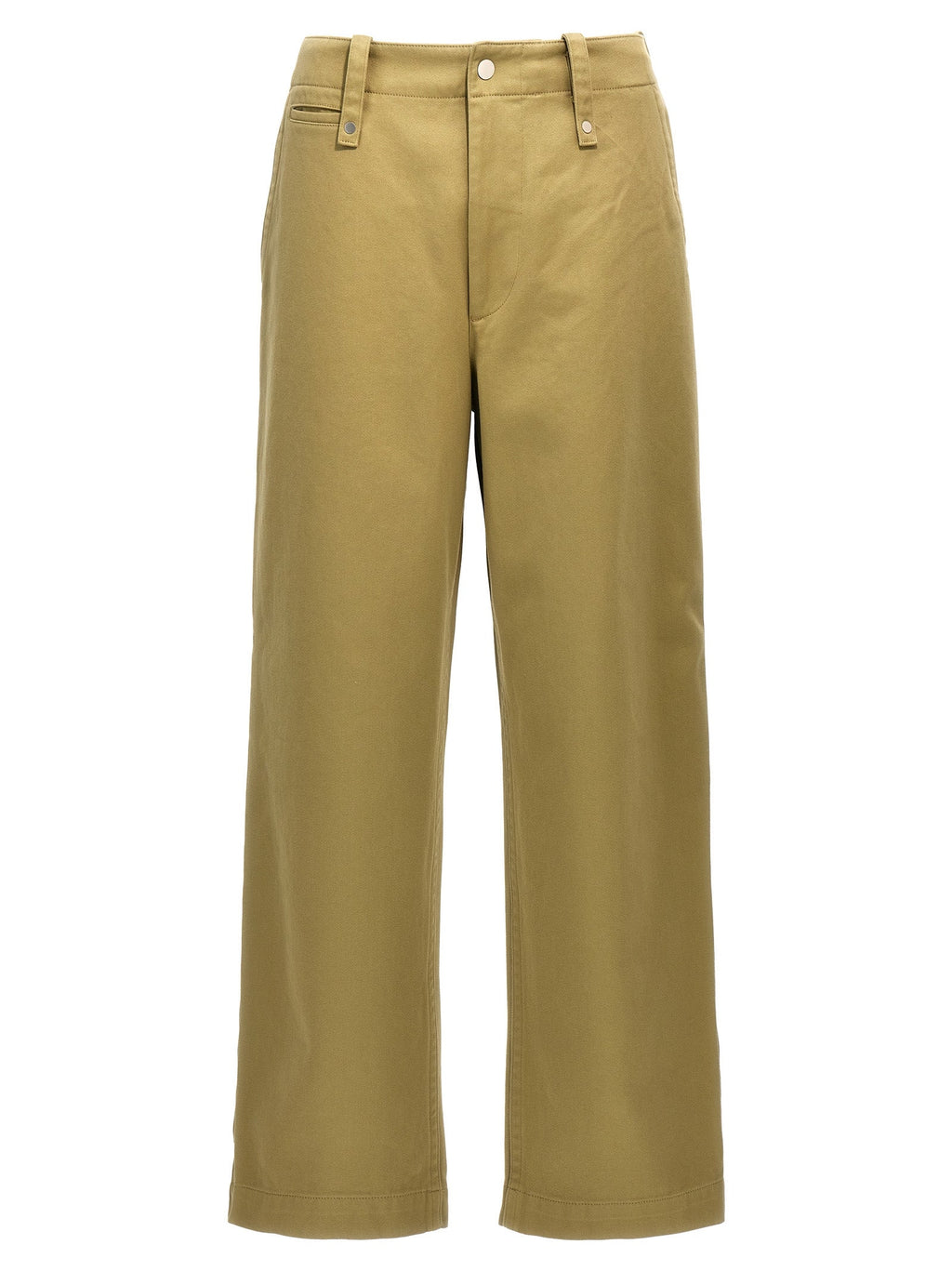 Burberry Beige Cotton Casual Pants Burberry