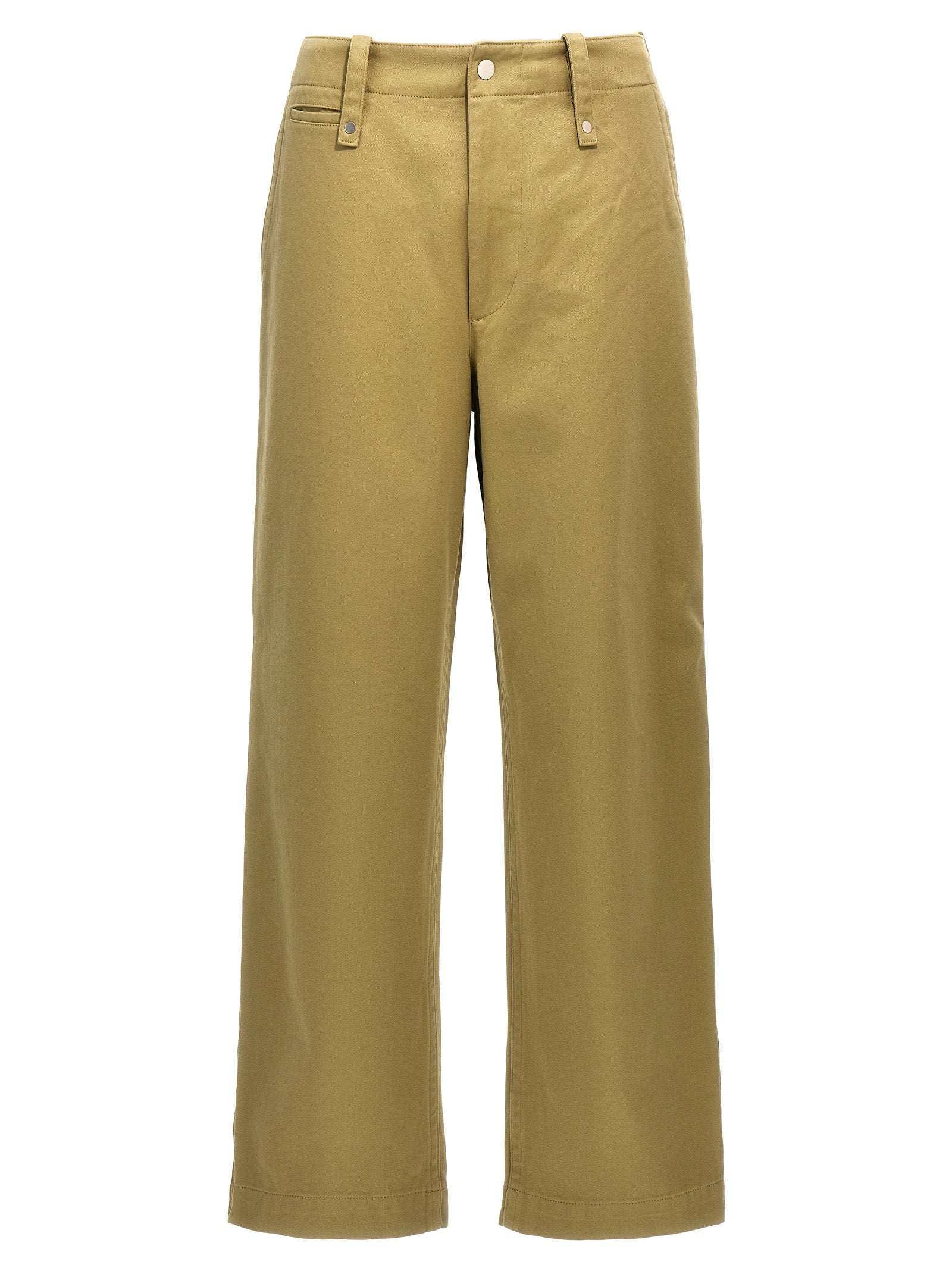 Burberry Beige Cotton Casual Pants Burberry