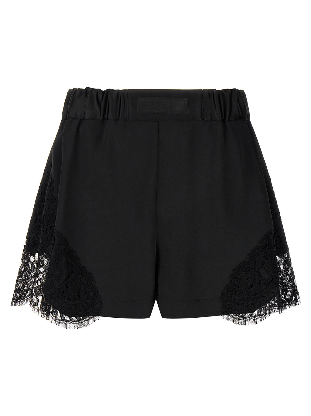 Versace Black Nylon Bermuda Shorts