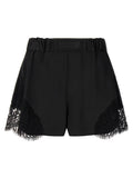 Versace Black Nylon Bermuda Shorts