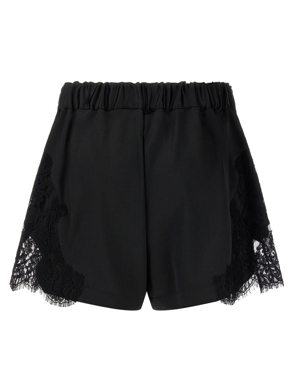 Versace Black Nylon Bermuda Shorts