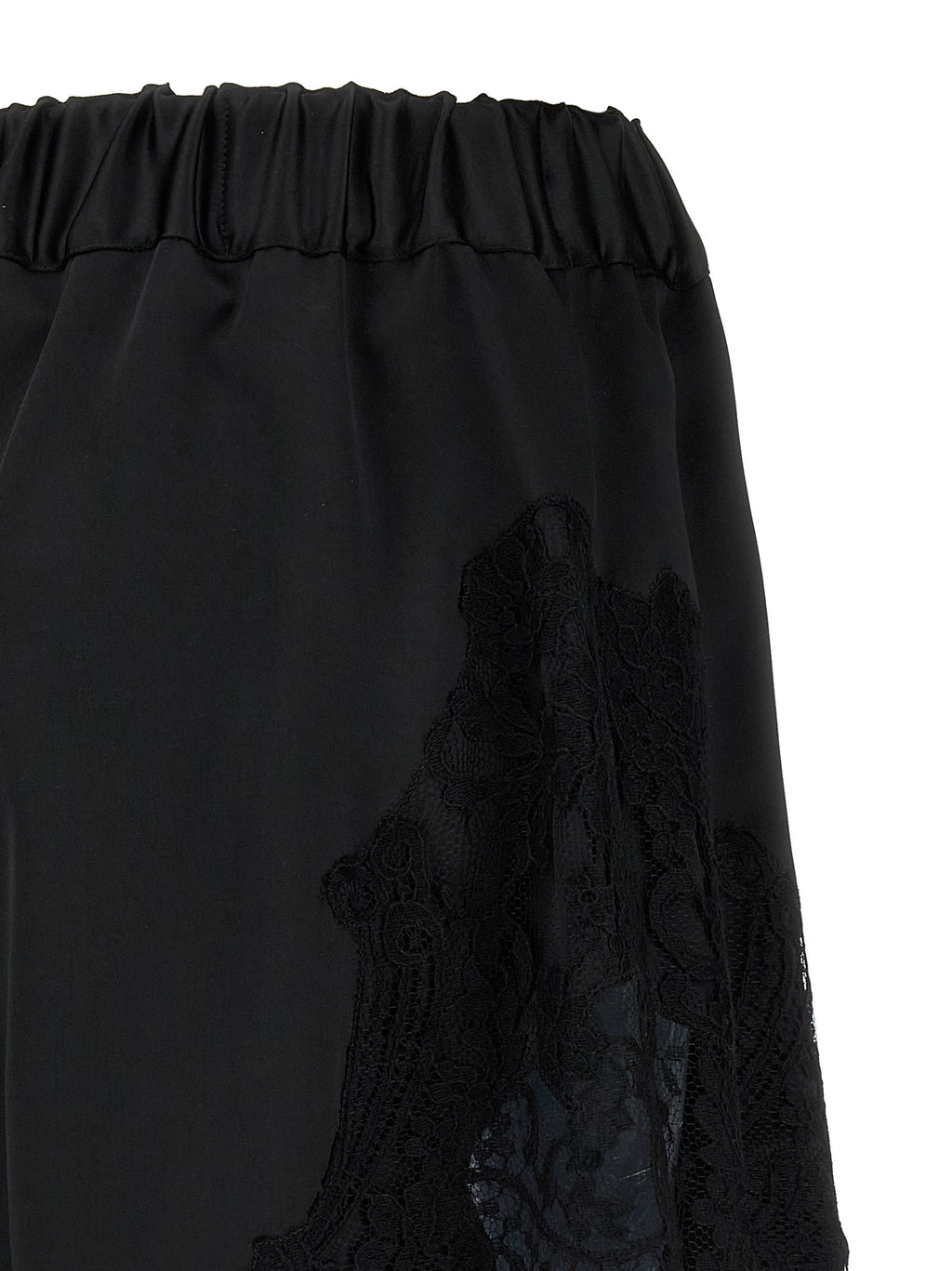 Versace Black Nylon Bermuda Shorts